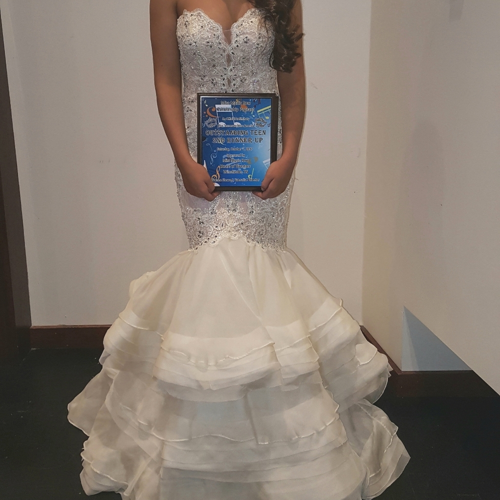 Mac Duggal pageant/prom/wedding dress